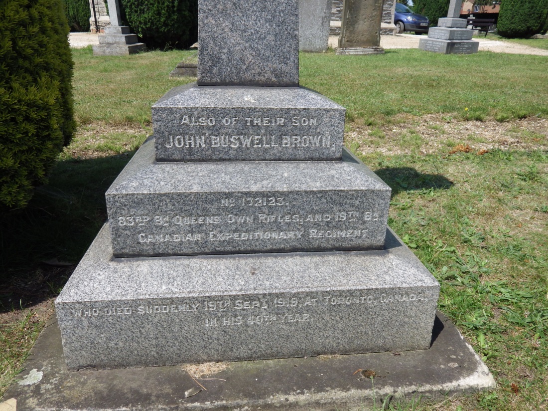 Horncastle headstone